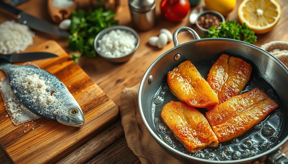 пошаговый рецепт жареной барабульки